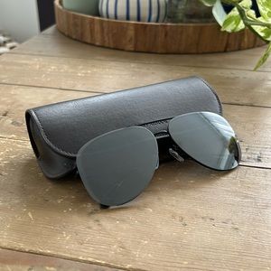 Giogio Armani Aviator Mirrored Sunglasses